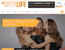Tablet Screenshot of mycitylife.com.au
